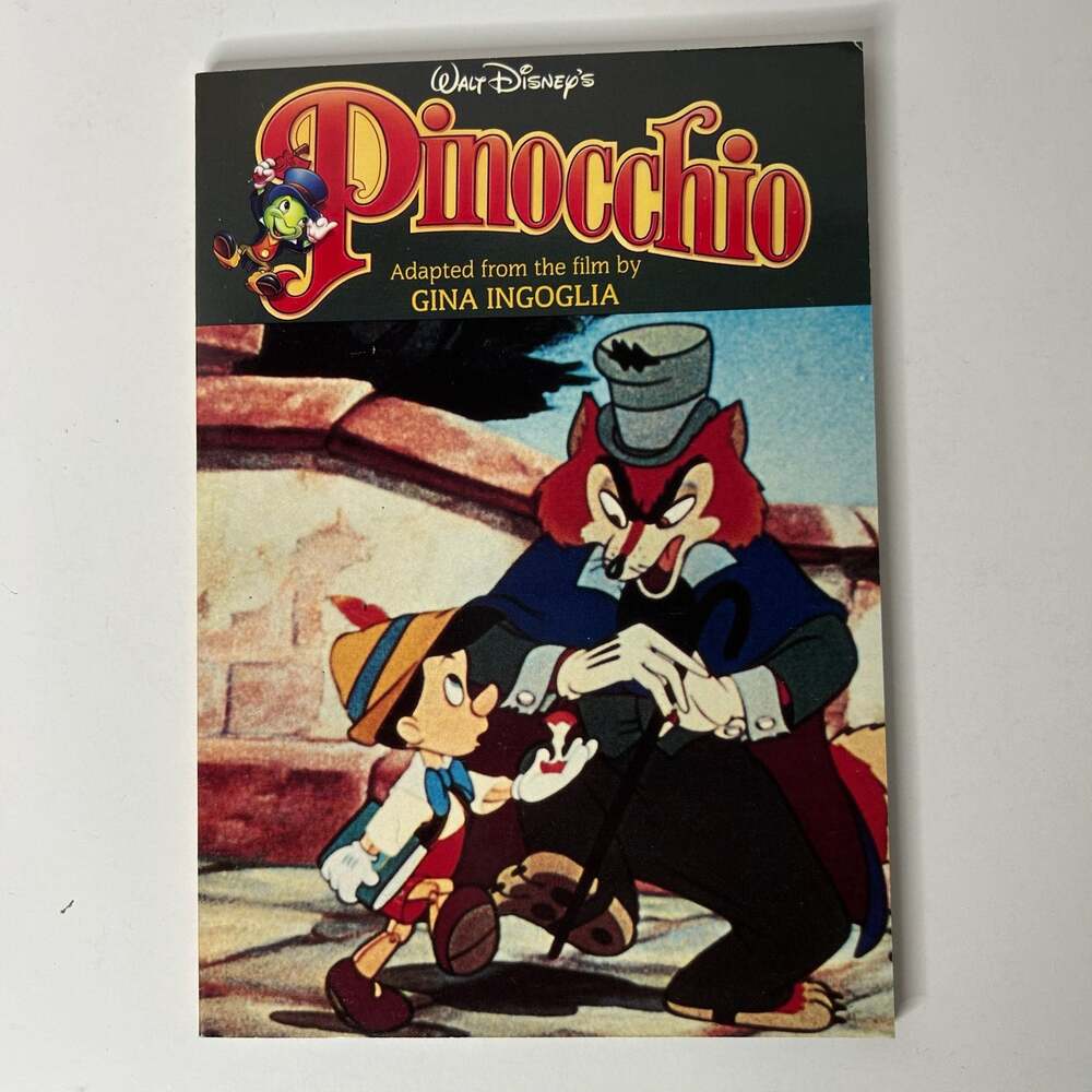 Walt Disney's Pinocchio Adapted from the Film First Edition Paperback